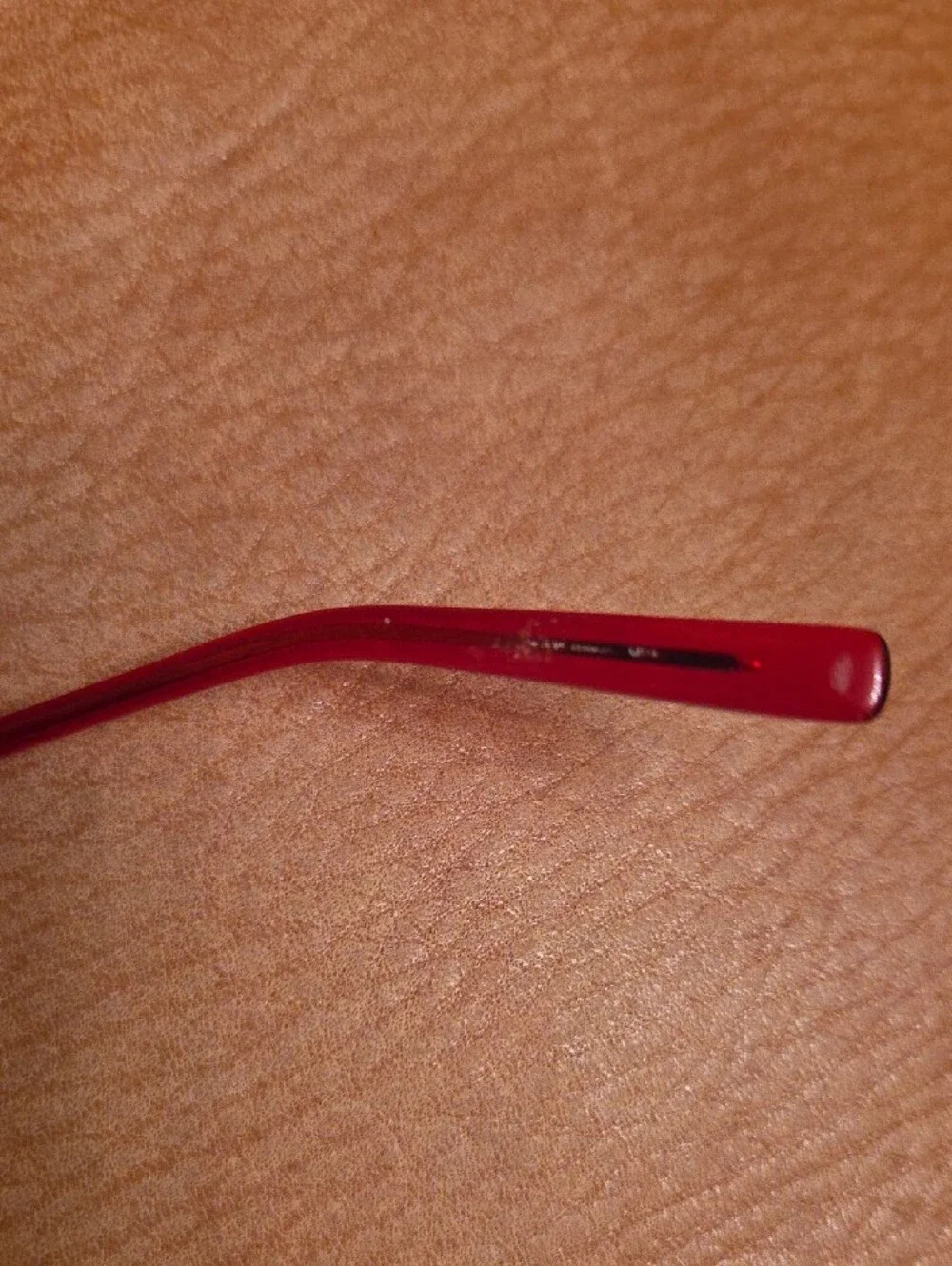 Mikli Women's Red Semi-Rim Eyeglasses - Sleek Everyday Frame